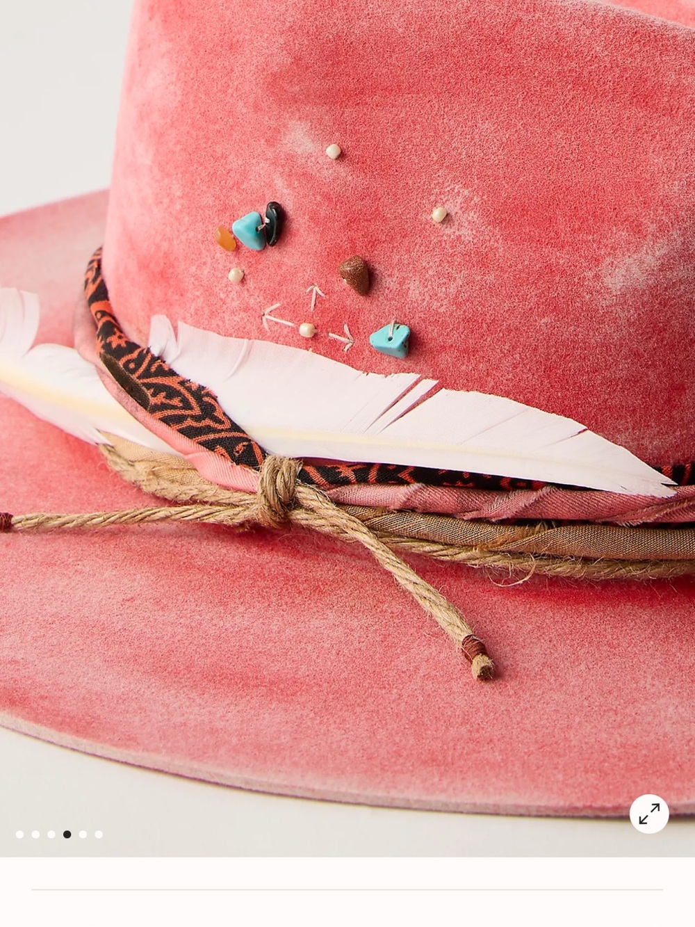 Free People Cami Washed Brimmed Hat